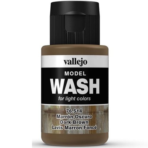 Model Wash Vallejo 76514 Marrón Oscuro