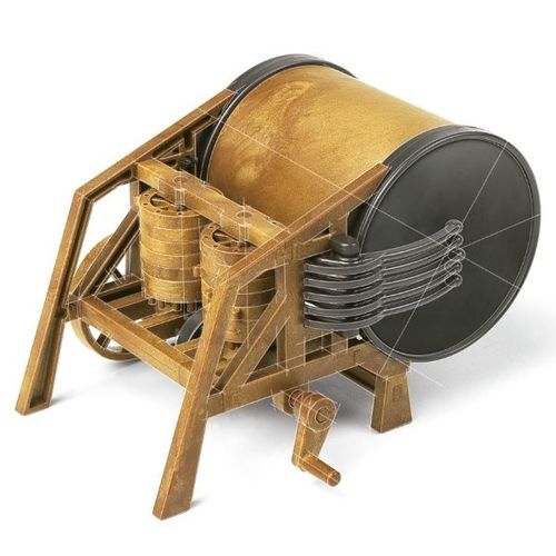 Maqueta Academy Da Vinci Tambor Mecánico
