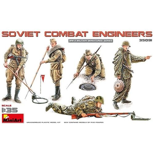 Figuras Miniart Ingenieros Soviéticos 1/35