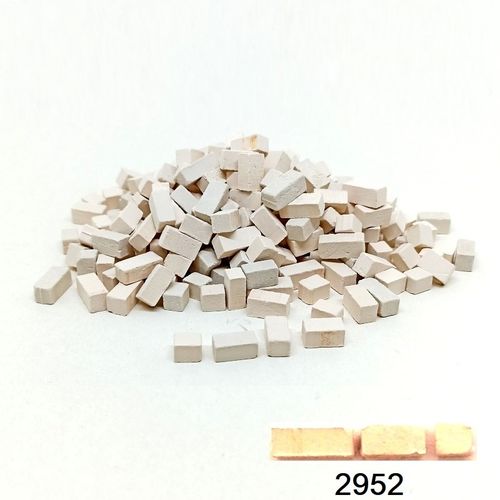 Piedra mosaico Blanca CUIT 2952 (6x6x12mm)