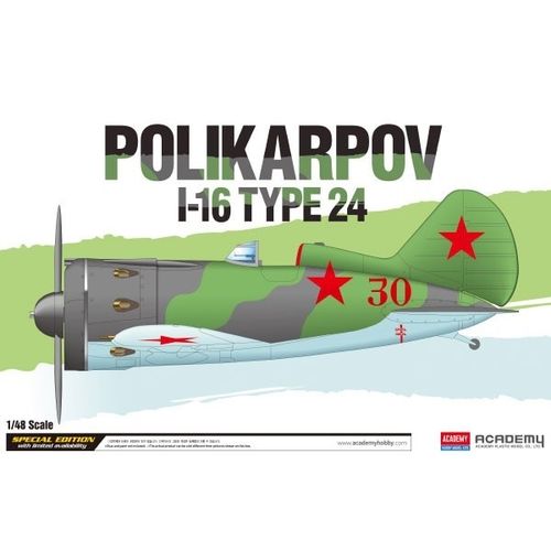 Avión Academy Polikarpov I-16 Type 24