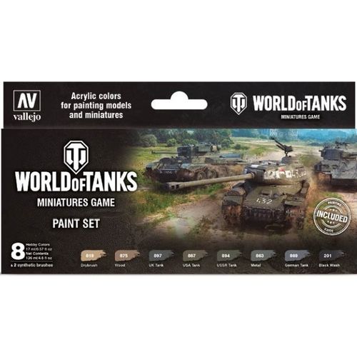 Set World Of Tanks Model Color 70245