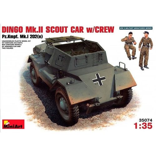 Coche Miniart Dingo MkII Pz.Kpfw.Mk 1 202e