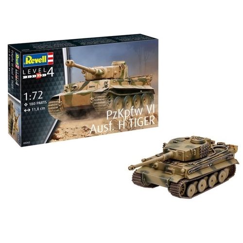 Tanque Revell PzKpfw VI Ausf. H Tiger 03262