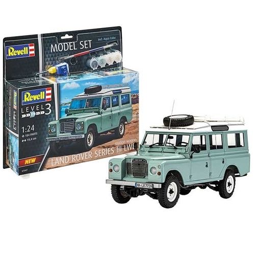 Coche Revell Set  Land Rover Series III
