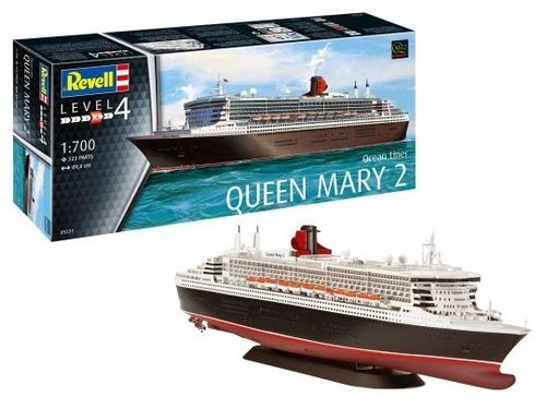 Barco Revell Ocean Liner Queen Mary 2