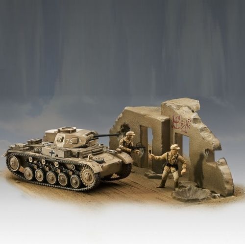 DIORAMA Revell Tanque PzKpfw II Ausf. F