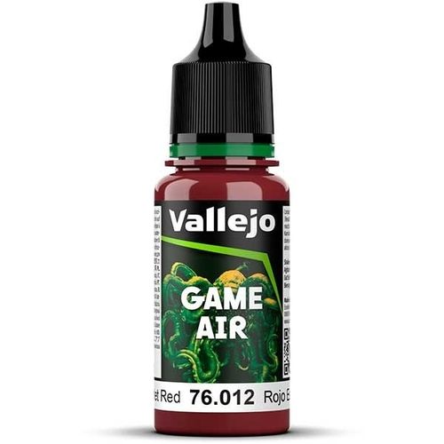 Game Air Vallejo 76012 Rojo Escarlata