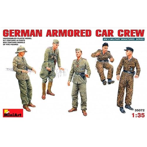 Figuras Miniart German Armoured Car Crew