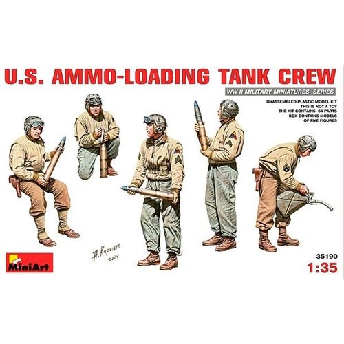 *Figuras Miniart U.S. Ammo-Loading Tank Crew