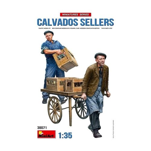 Figuras Miniart Calvados Sellers 1/35
