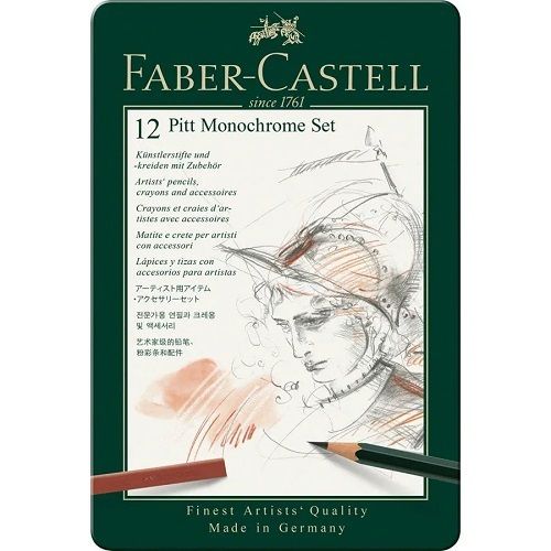 Caja Pitt Monochrome Faber-Castell 112975
