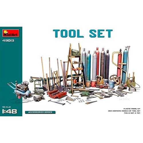 49013 Accesorios Miniart Tool Set 1/48
