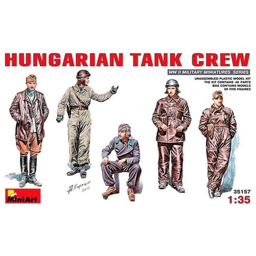 Figuras MiniArt Hungarian Tank Crew 1/35