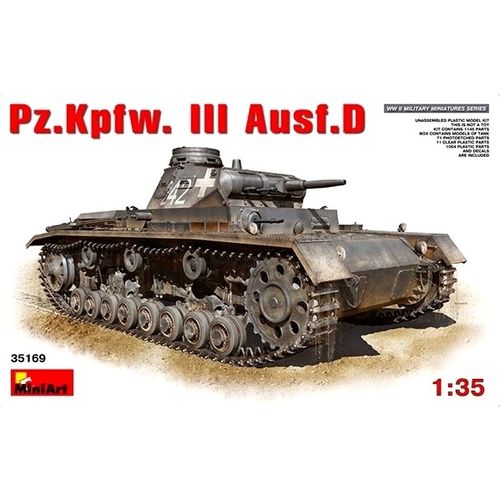 Tanque Miniart  Pz.Kpfw.3 Ausf.D 1/35