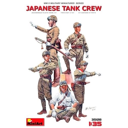 Figuras Miniart Japanese Tank Crew 1/35
