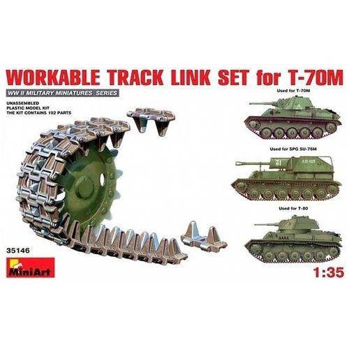 35146 MIniart Workable Track Link T-70M