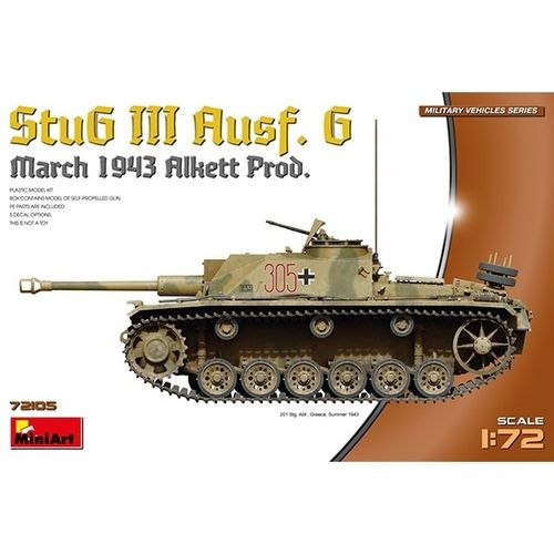 72105 Miniart StuG III Ausf. G. 1943 1/72