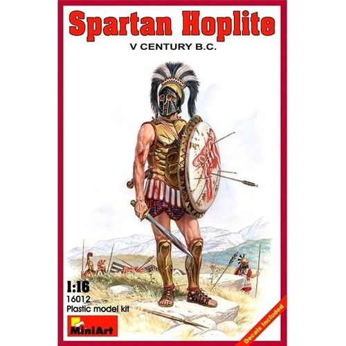 16012 Miniart Hoplita Espartano Siglo V BC