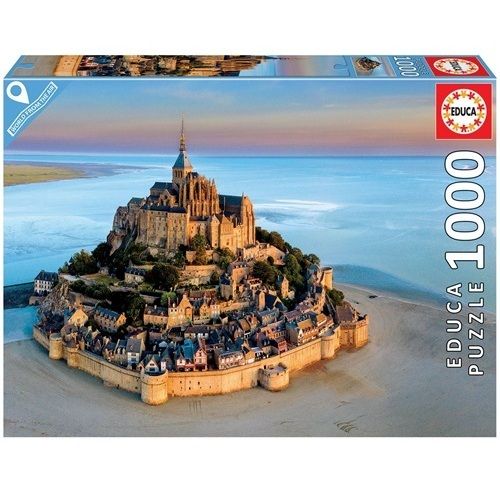 Puzzle Educa 1000pz Mont-Saint-Michel 19262