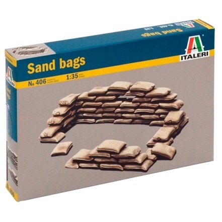 0406 Accesorios Italeri Sand bags 1/35