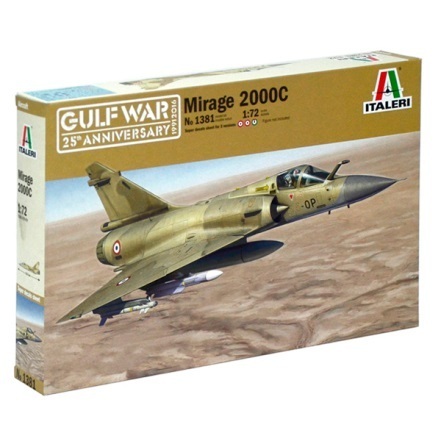 1381 Italeri Mirage 2000C Gulf War 1/72