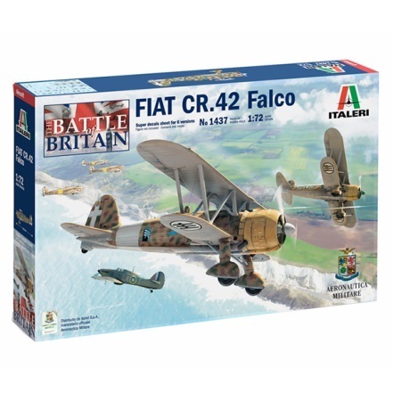 1437 Avión Italeri FIAT CR.42 Falco 1/72