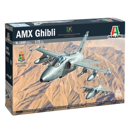 1460 Avión Italeri AMX Ghibli 1/72
