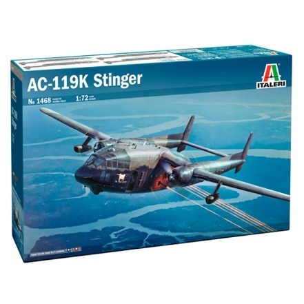 1468 Avión Italeri AC-119K Stinger 1/72