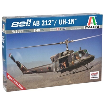 2692 Helicóptero Italeri AB 212/UH-1N 1/48