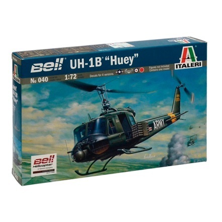0040 Helicóptero Italeri UH-1B Huey 1/72